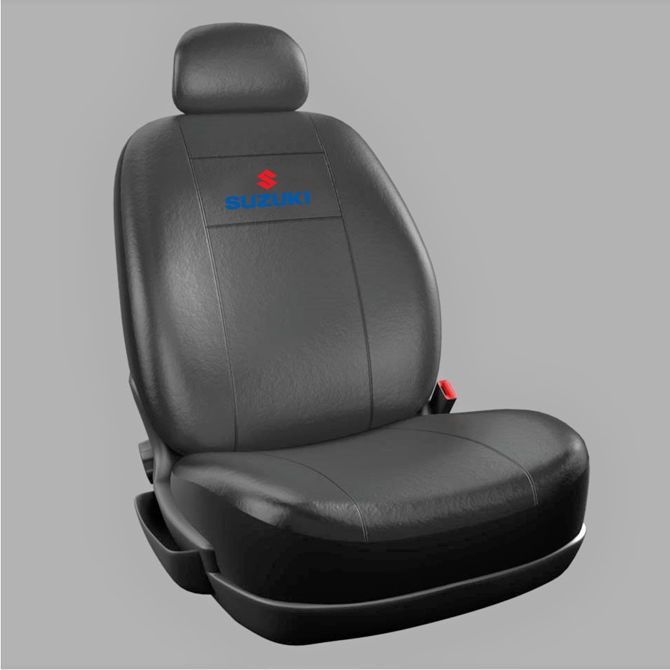 Fundas de ecocuero c/logo Suzuki
